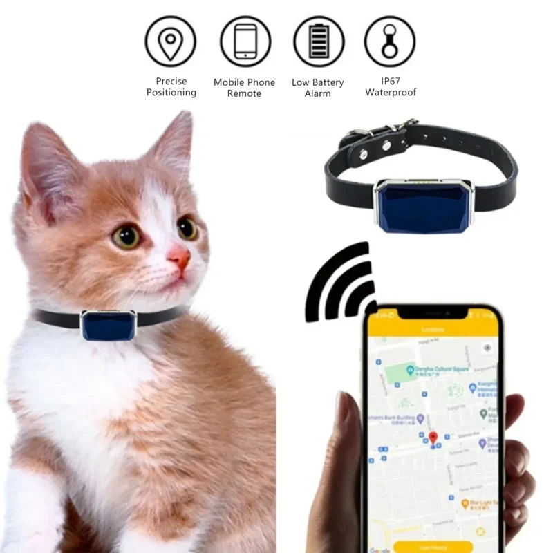 Pet Location Collar IP67 Waterproof for Pet Dog Cat Sheep Tracking