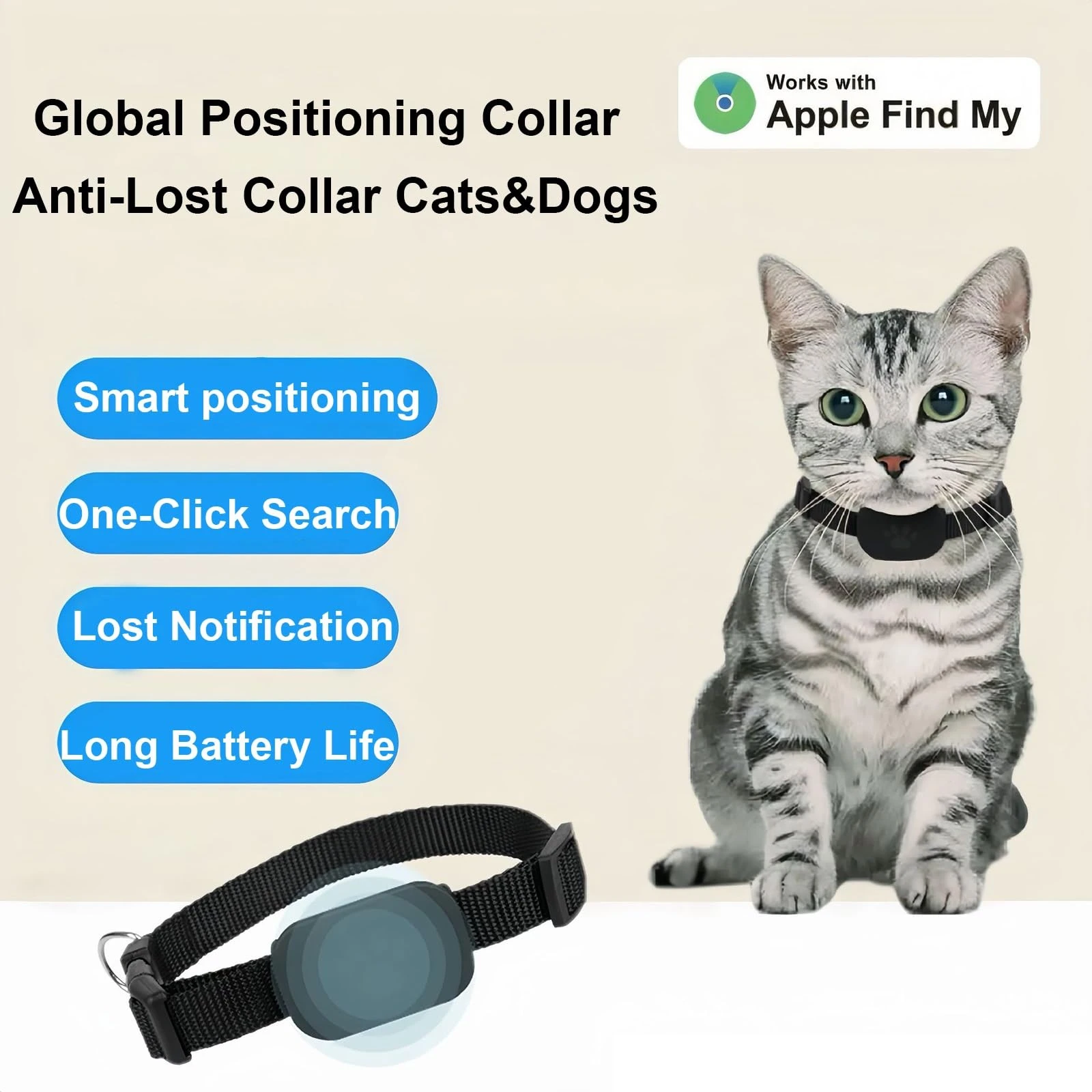 Waterproof Mini Dog Gps Animal Tracking Movement Alert Collars - Image 3
