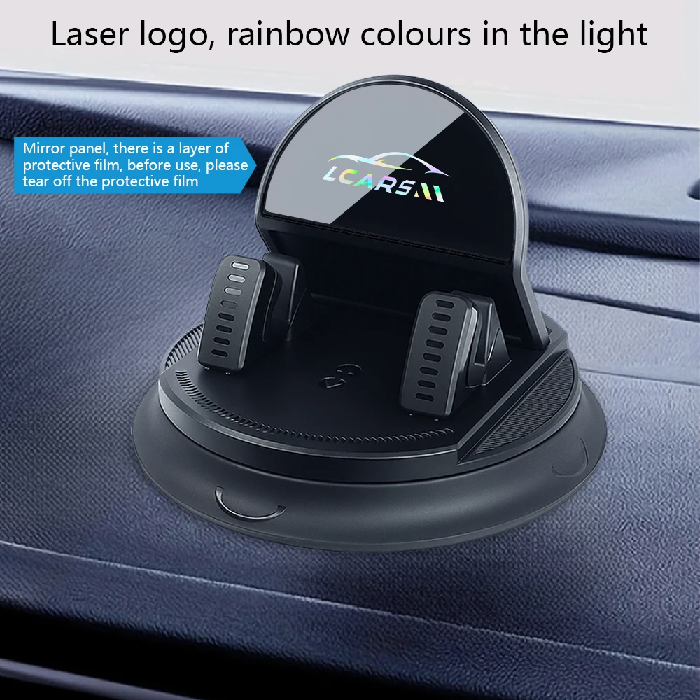 Universal Car Phone Mount Rotatable Dashboard Suction Cup Stand for Mobile Navigation Multi Scene Use in Vehicle and Home - Image 5