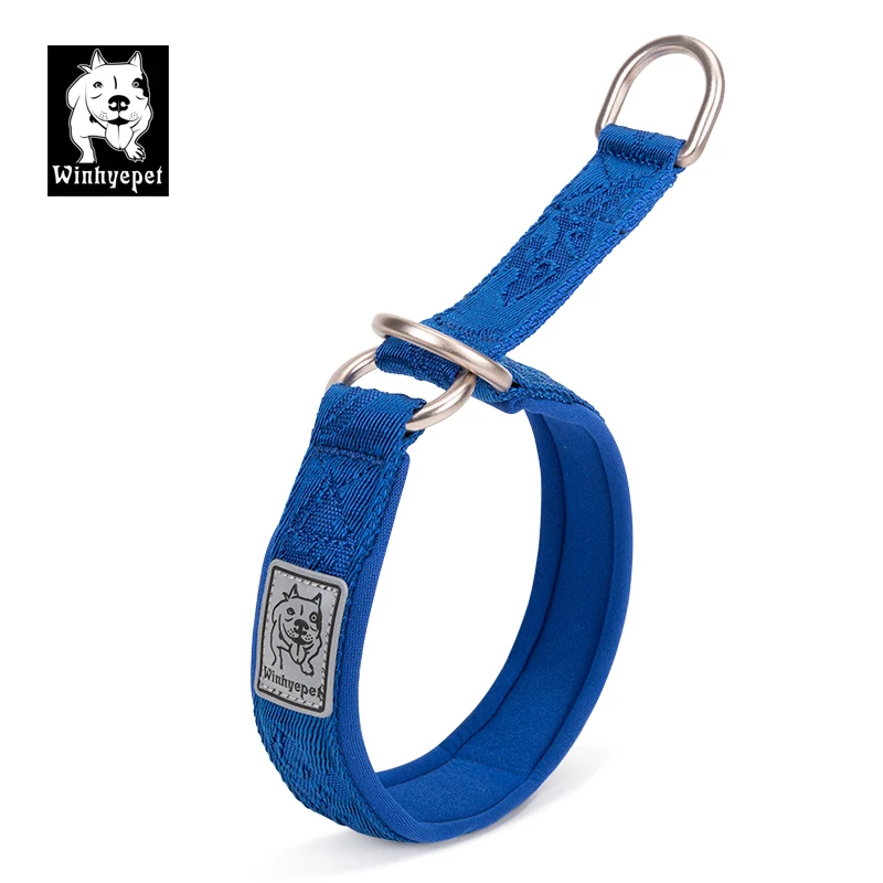 Winhyepet Pet Dog Collar P-chain No Pull Walking - Image 11