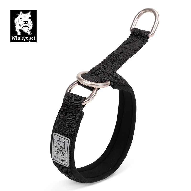Winhyepet Pet Dog Collar P-chain No Pull Walking - Image 10