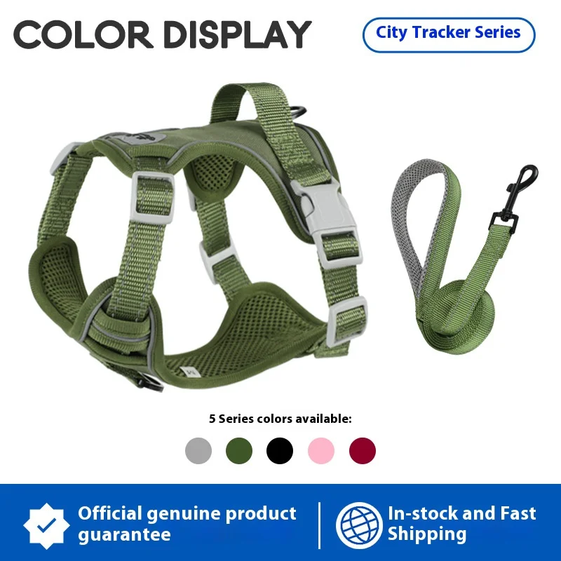 Outdoor pet walking collar